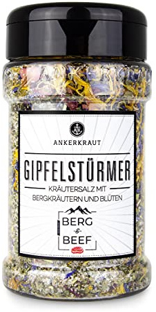 Ankerkraut Gipfelstürmer Gewürz, 150g im Streuer, für Fisch, Fleisch und Gemüse, Allrounder zum Streuen, Lecker zu Hause Kochen, Premium Qualität