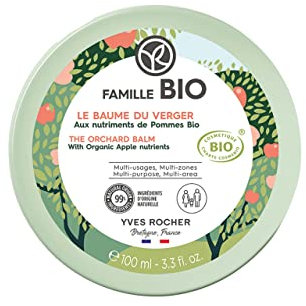 Yves Rocher - Crema en Bálsamo Essencial multi-usos familiar -Pieles secas y Extrasecas - Activo de Manzana Ecológica - 100 ml