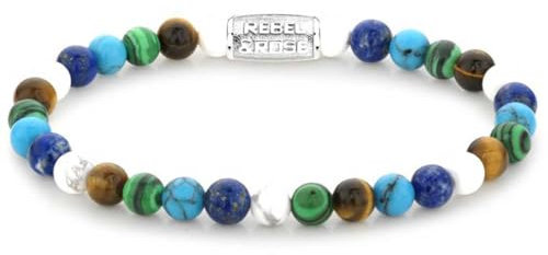 Rebel & Rose Armband More Colours Than Most RR-60101-S-M Unisex Mid 36938, Einheitsgröße, Nicht-Edelmetall, Kein Edelstein