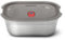 black + blum FBSS-BX-M017-DE Multifunctional Bowl Lunch Box, Stainless Steel, Red