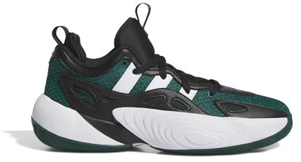 adidas Unisex TRAE Unlimited Basketball-Schuhe, Collegiate Green/core Black/Cloud White, 40 EU