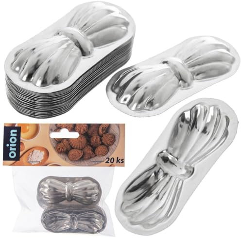 orion group Keksform Backform Form für Kekse und Lebkuchen aus Stahl Schleife 20 Stk.