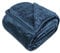 Gräfenstayn® Kuscheldecke Cashmere-Feeling - super weich & flauschig - Dicke & warme Fleecedecke - kuschelige Sofadecke, Wohndecke & Tagesdecke - Überwurf Decke Sofa, Couch (Dunkelblau, 150x200 cm)