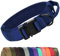Joytale Taktisches Hundehalsband mit Griff Halsband Hund 3.8 cm Breit Hundehalsband für Große Hunde Verstellbar aus Nylon, Navy Blau, XL