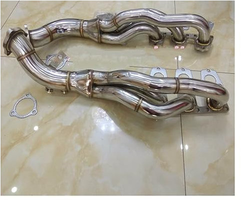 Auto Auspuffrohr Endrohr Endrohre Für S4 S5 A7 A8 B8 Q5 SQ5 A4 A5 A6 3,0 Für TFSI V6 Turbo Header Für Bbj 3,0 30 Auspuff Header Ventile Lange Rohr Header