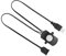 Mini PIR Motion Sensor, 120 Degrees Angle, Intelligent Sensing, USB Interface, for Corridors, Bathrooms, Basements (Black)