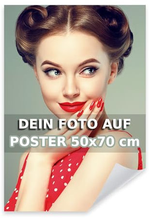GP TONER Individuelle Poster-Drucke mit Wunschmotiv personalisiertes Foto zum Posterdruck Wandkunst Poster zu Hause Druck viele Größen Personalisierbares Geschenk 50x70cm