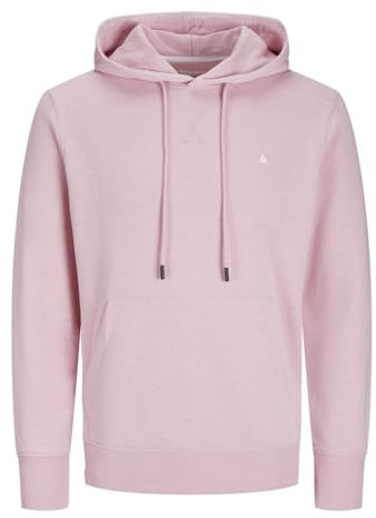 JACK & JONES Jjepaulos Noos Sweat à Capuche pour Homme, Nectar Rose - Détails : mélangé, S