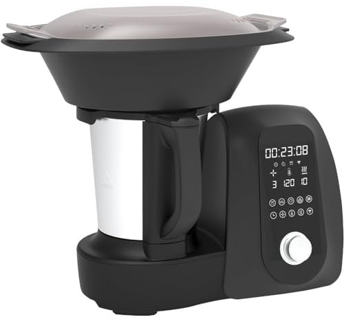 All-In-One Thermo Cooker - Self Cleaning Slow Cook Soup Maker Steam Stew Knead