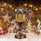 Joellfuner Weihnachtslaterne Led, Weihnachts Schneekugel Laterne mit Musik, Weihnachtslaterne mit Schneegestöber als Weihnachtsdeko Tischdeko, für Erwachsene Kinder Geschenk (A1)