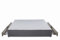 Panana Grey Divan Double Bed Linen Fabric Divan Bed Frame With/without Headboard Storage Drawers (No Headboard, 4 Drawers, 6FT Super King)