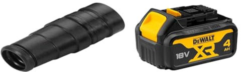 DEWALT DWV9120-XJ Dust Connection System Adapter + DEWALT Battery