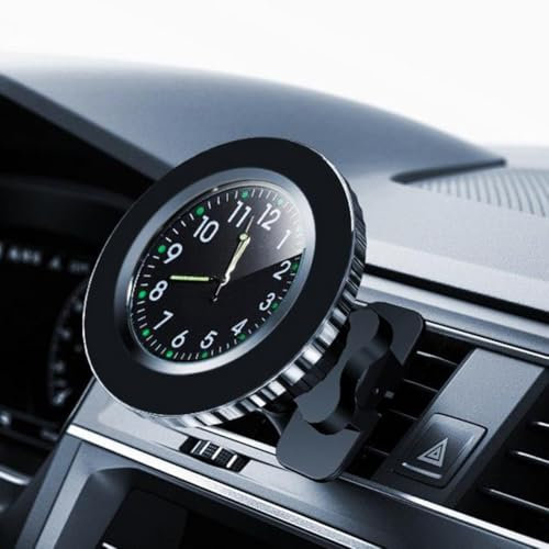 Lecreatekit Support de téléphone portable de voiture rotatif à 360°, support de téléphone de voiture avec pince solide, sécurité améliorée pour smartphone (sortie d'air)