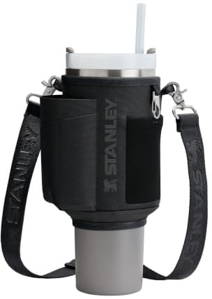 Stanley 1913 All-Day Quencher Carry-All 1.18L - 2-button snap Closure - Phone pocket - Card Sleeve Pocket - Carabiner Key Clip - 100% Recycled Polyester exterior