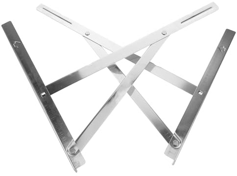Healifty Support Mural en Acier Inoxydable pour Unité Extérieure de Climatiseur 1-1,5, Cadre Suspendu Robuste et Solide pour Installation Domestique, Équerre Résistante aux Intempéries,