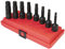 Sunex 2648 8-Piece-1/2-Inch Drive Fractional Impact Driver Hex Bit Set