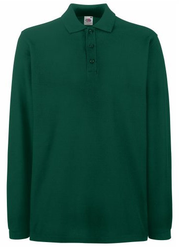 Fruit of the Loom - Polo Shirt - Men, Forest Green, 3XL