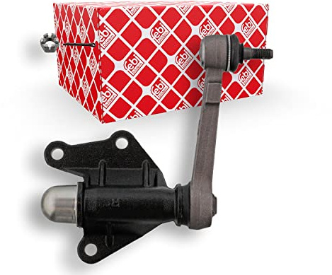 febi bilstein 43198 Lenkzwischenhebel mit Kronenmutter und Splint, 1 Stück | Kompatibel mit: TOYOTA 4 RUNNER II, HILUX V Pick-up