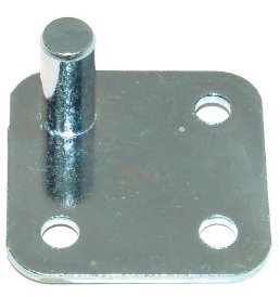 Beko Fridge Freezer Right Hinge. Genuine Part Number 4317440100