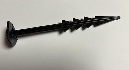 40pz Piquet Clou en plastique 20 cm pour fixation langes paillage à terrain