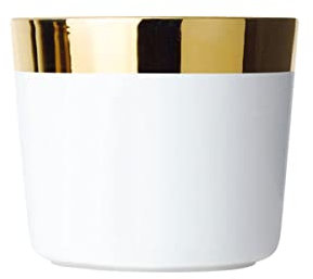 Fürstenberg Sieger by Champagnerbecher - Weiß, Gold - White Plain - 300 ml