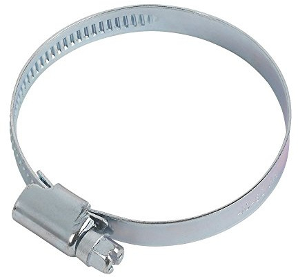 10 x Zinc Plated Hose Clips / Clamps (10 Pack) (10mm-16mm)