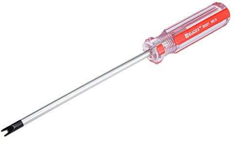 sourcing map Magnetic 2.6mm Spanner Screwdriver U-Shaped with 5 Inch Shaft Cr-V Steel Shaft