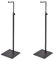 Greneric 2 Pack Metal Handbag Rack Hanging Clutch Bag Holder Display Stand Adjustable Height Retail Countertop Free Standing Display Stands with Single Hook for Bags,Purses,Wig (Black)