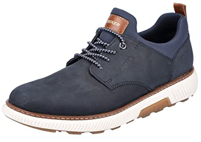 Rieker Herren B3360 Sneaker, Blau, 42 EU