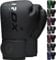 RDX Kinder Boxhandschuhe für Muay Thai Kickboxen Sparring, Maya Hide Leder Kara Junior Boxing Gloves, Sandsack Boxsack Punchinghandschuhe, Kickboxhandschuhe MMA Kampfsport Training Schwarz 6oz
