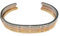 Eleganter Armreif Armband silber mit Mantra und Spruch bis ca. 16 cm. ANNEHMEN-LOSLASSEN-FREI SEIN