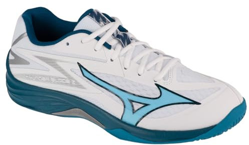 Mizuno, Zapatillas de Voleibol Hombres, Blanco, 43 EU