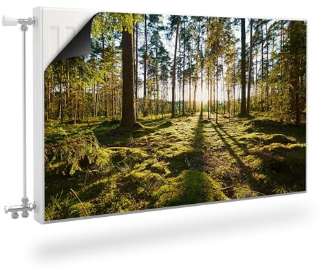 Muralo Heizkörperverkleidung Wald-Landschaft - 90x60 cm