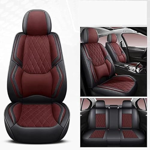 KORSE SitzbezüGesets FüR Toyota Yaris X 2020-2023, Auto-SchonbezüGe Wasserdicht Sitzschoner Schonbezug Leder Anti-Rutsch Sitzheizung