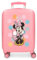 Disney Minnie Coquette Luggage - Bagaglio per bambini e bambine, il bagaglio a mano Coquette con combinazione laterale e 4 ruote è realizzato in ABS, un materiale rigido e leggero.