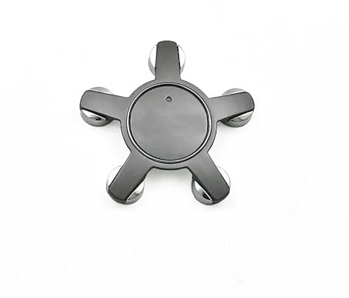 SANSHAOS 4 Stück Auto Radnabenkappen für Audi Q7 2011-2015,Nabendeckel Felgendeckel Wasserdicht Staubdicht Radmittenabdeckung für Dekoration von Automobilen Rad,B