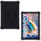 ORANXIN Coque pour DOOGEE T10 Plus - Silicone Antichoc Réglable Support Coque Souple Caoutchouc Protecteur Housses Etuis pour DOOGEE T10 Plus Tablette 10.51 Pouce