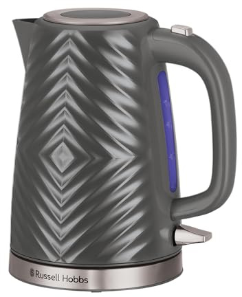 Russell Hobbs Groove Bollitore Grigio-26382-70