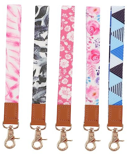 HONMEET Cordons Porte-clés Décoratifs Dragonne Porte-clef Cordons Porte-clés Pratiques
