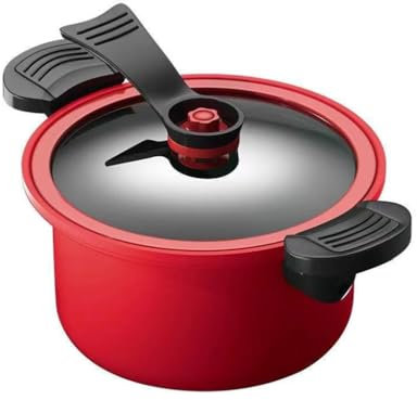 XAGMODSHN Thickened Micros Pressure Cooker Energy Efficient Cooking Pots for Gas Stove Scratch Resistant Cookware Kitchen Supplies