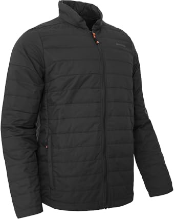 Bergson ASKIM | Herren Steppjacke, leicht wattiert, wasserabweisend, PFC-frei, Black [900], 50 - Herren