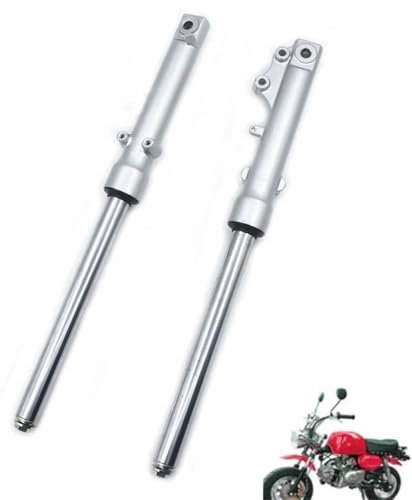 PlosFeng Fourche Avant 530 mm à Amortisseur 27 mm for Moto Tout-Terrain Monkey Bike DAX Z50A Z50R Z50J Z110 Z125