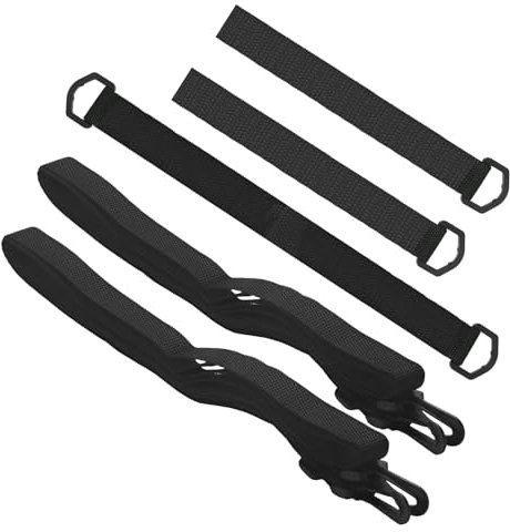 RTDHO 5 Pcs Parasol Wind Straps Windproof Lock for Large Cantilever Parasol Straps Adjustable Umbrella Parasols Fixed Bands, Heavy Duty Garden Umbrella Tie Downs for Outdoor Wind Protection