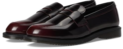 Dr. Martens Damen Temara Loafer Flat, Kirschrot, 42 EU