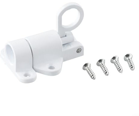 Spring Loaded Aluminium Door Bolt Latch for Attic and Loft Ceiling Hatch Locks, Suitable Replacement Tool for Home and Room Doors