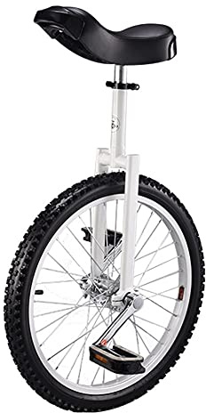 ZGHQHCDRH Einrad, 20-Zoll-Rad-Einrad for Erwachsene – Verstellbarer Sitz 150 kg Tragkraft Zirkus-Performance-Qualität