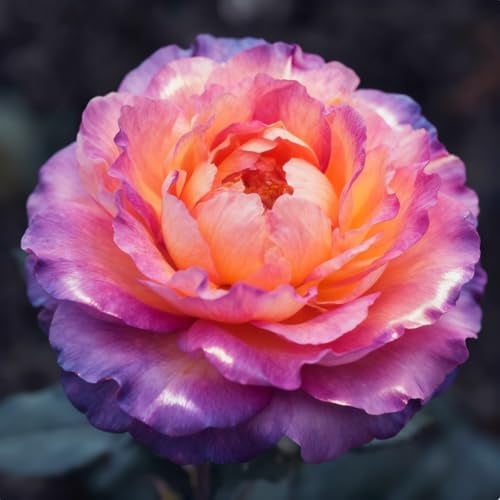 Winterhart Stauden Pfingstrose Rhizom/Elegante Gartenknolle/Stark- Duftend/leuchtende Blütenpracht/Haus und Gartendekoration-1 Rhizom-F