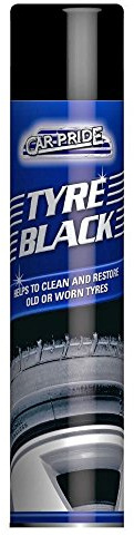 151 CAR VAN TYRE TYRES BLACK CLEAN CLEANER RESTORER