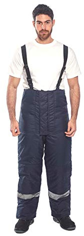 Portwest CS11 ColdStore Trouser Thermal Insulation Quilt Lined Oxford Weave