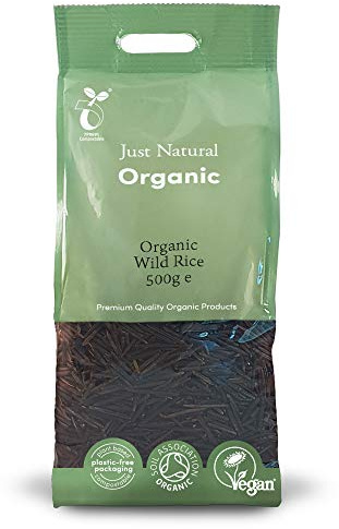 Just Natural Organic 20% OFF Organic Wild Rice 500 g (order 12 for trade outer)